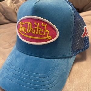 Von Dutch Blue Trucker Hat